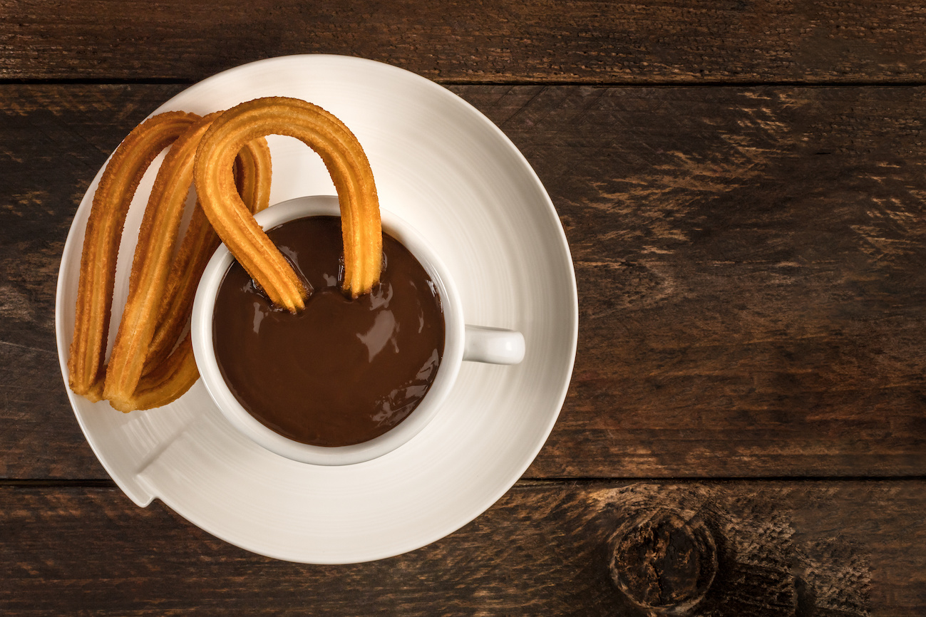 Guia de Viagem de Madri - Churros con Chocolate - guia madrid