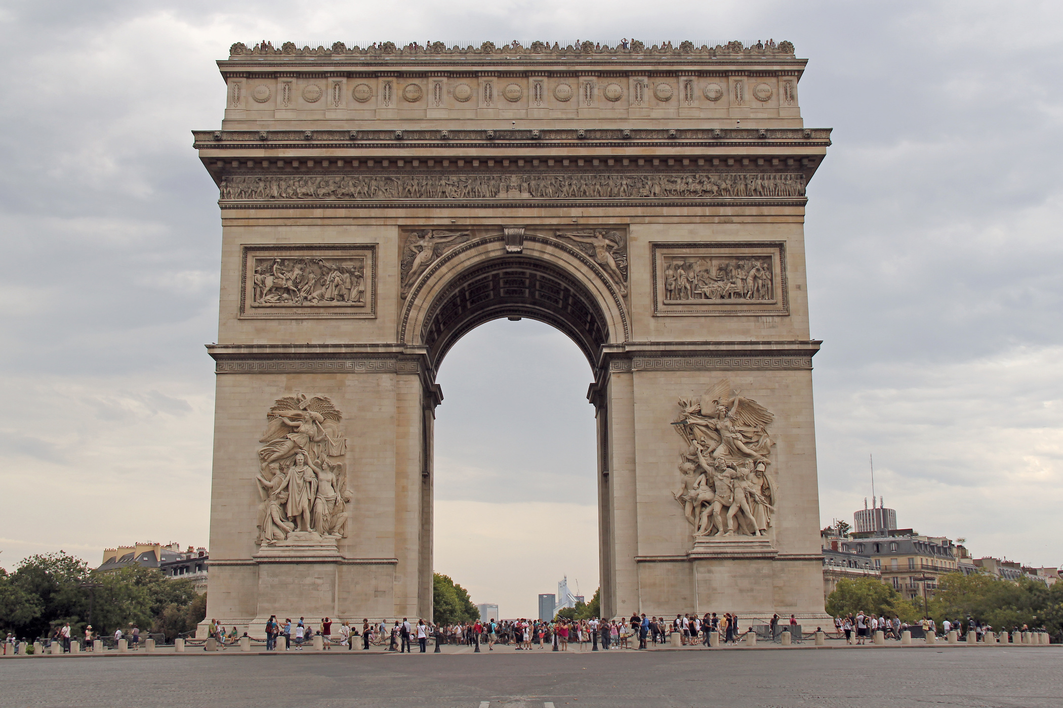 billets coupe-file arc de triomphe