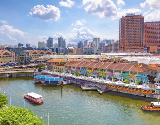 Singapore River Cruise - Clarke Quay Jetty
