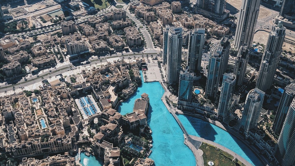 Burj Khalifa At The Top Sky