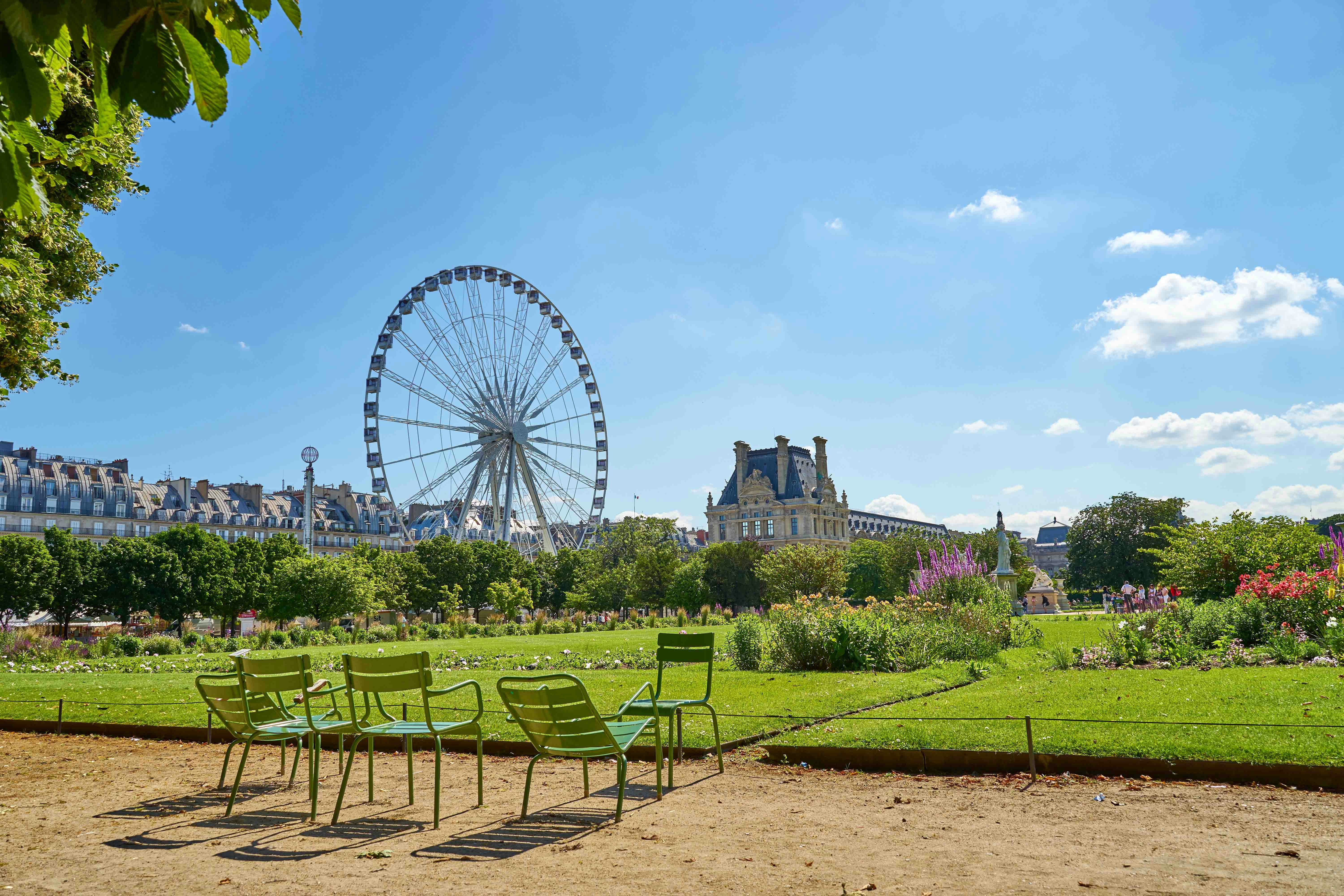 Seine River Cruise - The Quaint Tuileries Garden