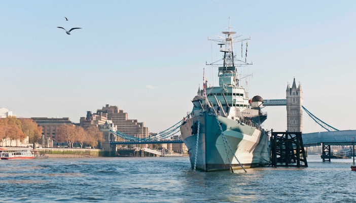 Monuments in London - HMS Belfast
