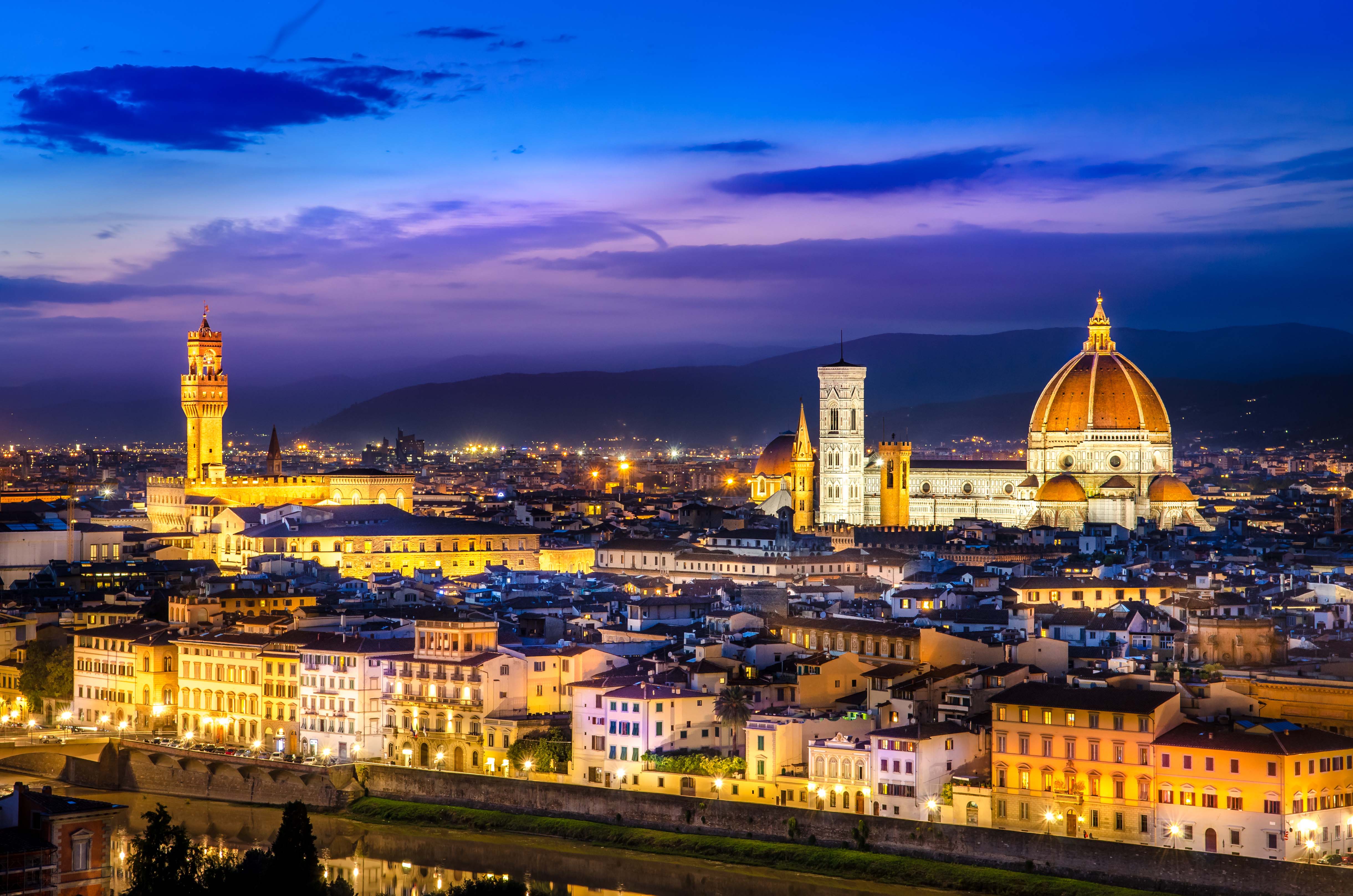 Monuments in Florence - Piazzale Michelangelo