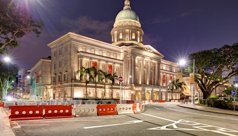Singapore in January - national gallery