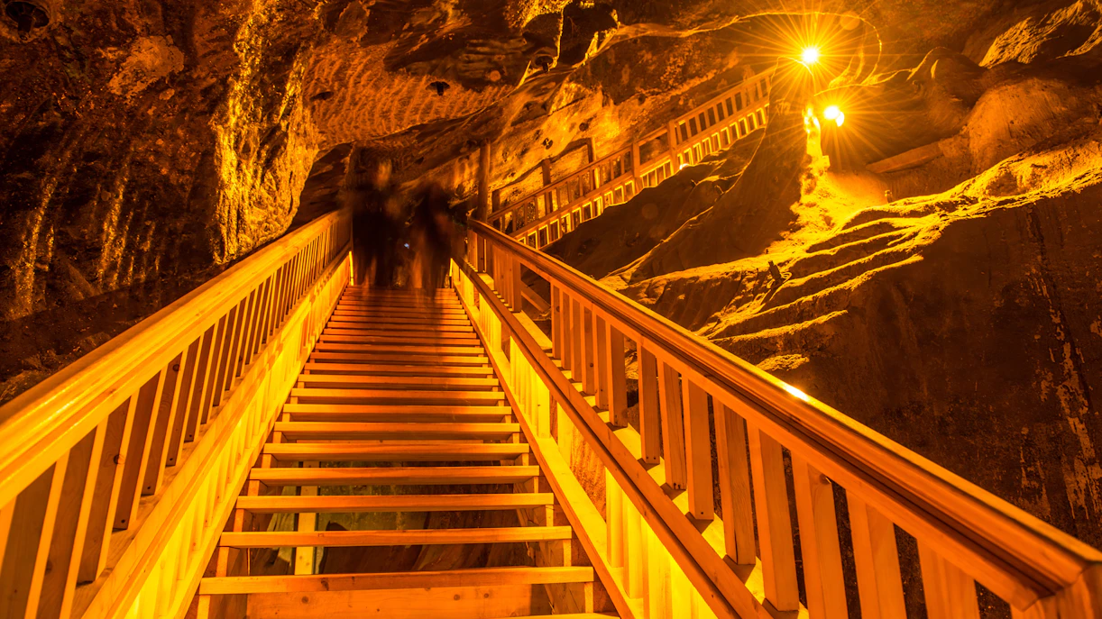 Who built Wieliczka Salt Mine?