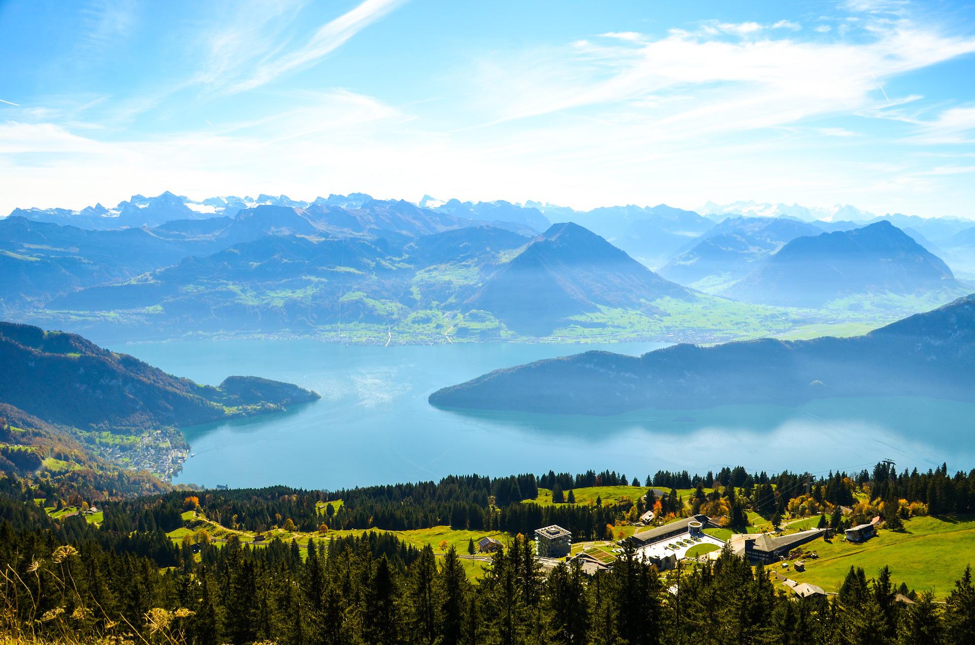 Mount Rigi Panaromic View
