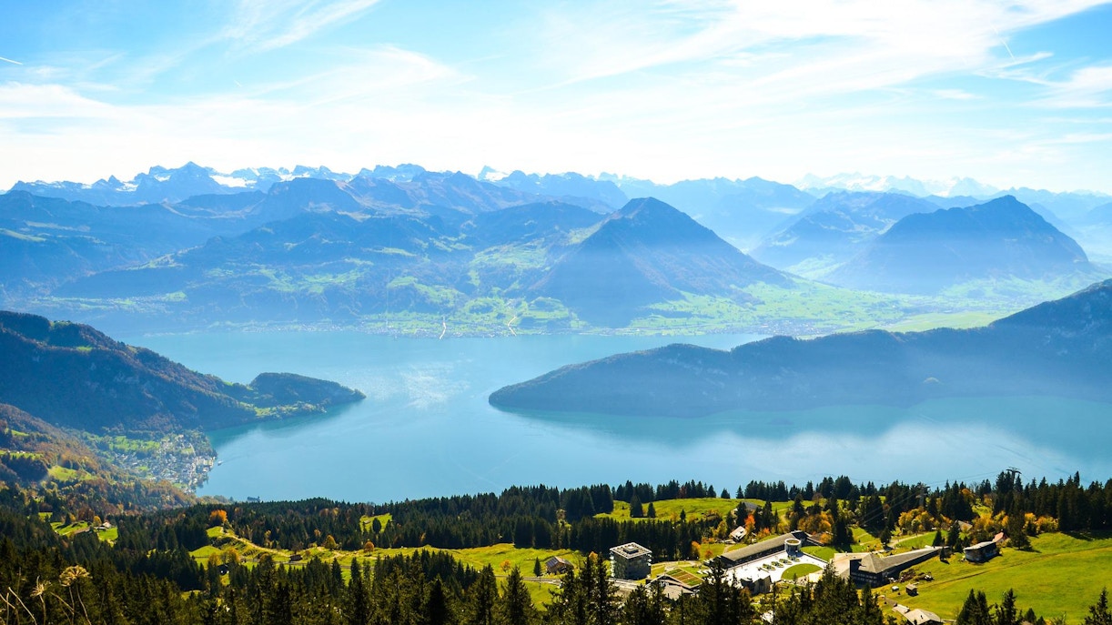 Mount Rigi Panaromic View
