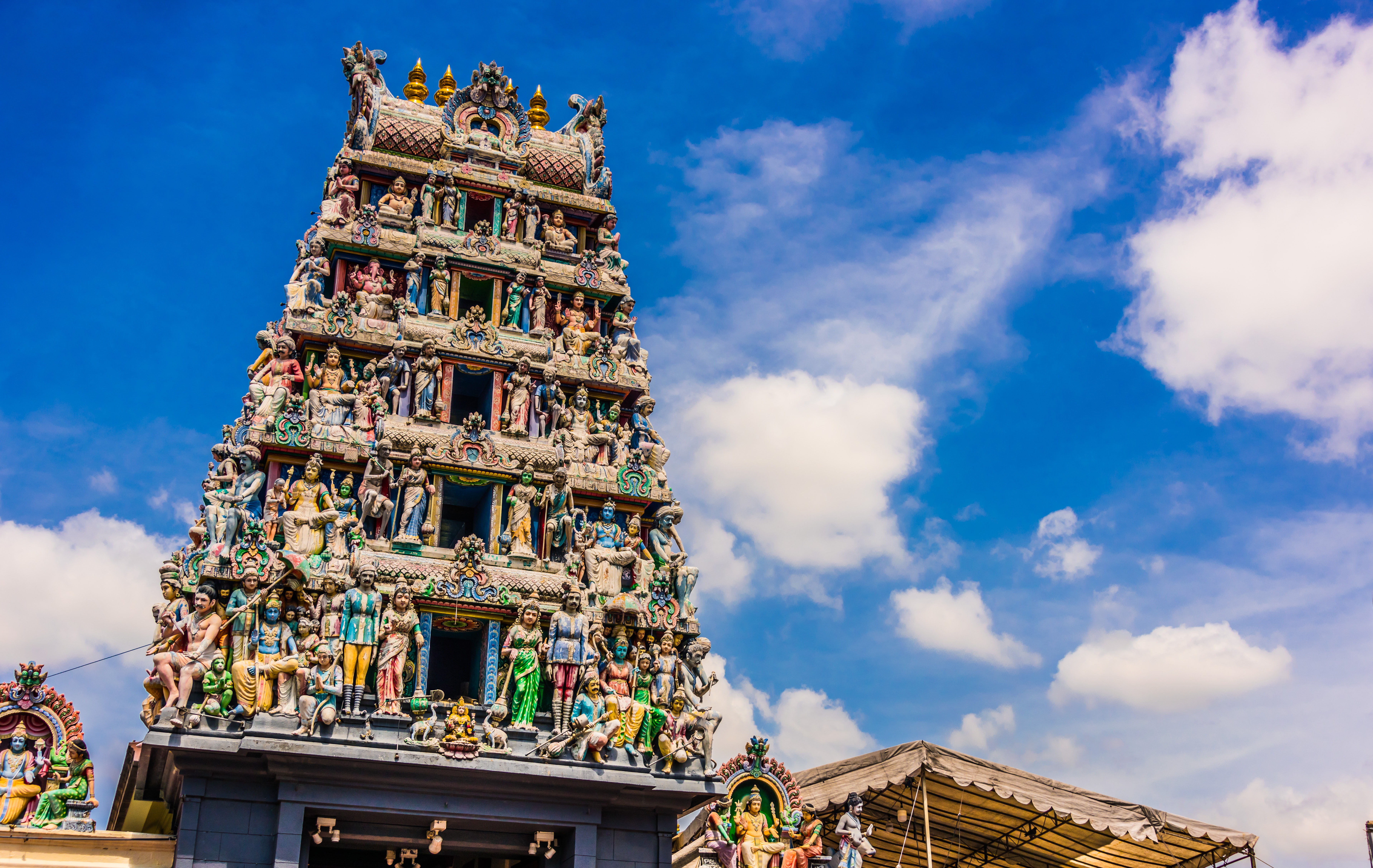 Monuments in Singapore - Sri Mariamman Temple