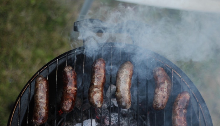street food in barcelona - chorizo