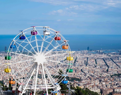 things to do in barcelona - Tibidabo Amusement Park