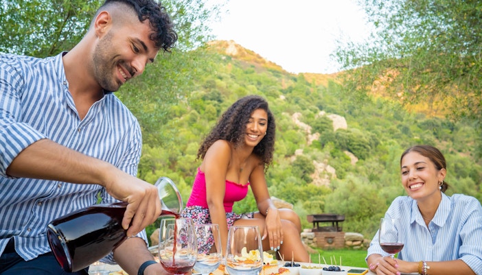 wine tasting in Chianti