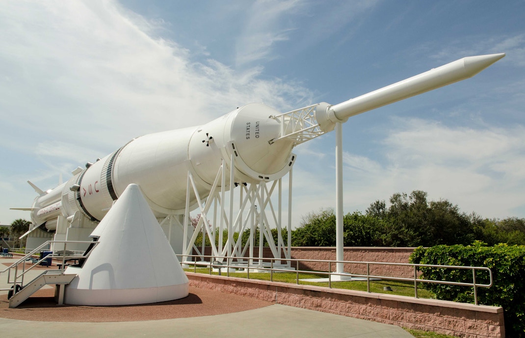 Kennedy Space Center Attractions - Saturn V Rocket