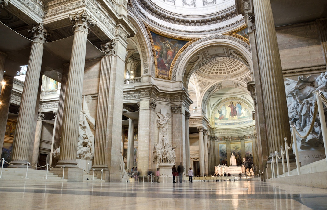 Paris Pantheon Bau