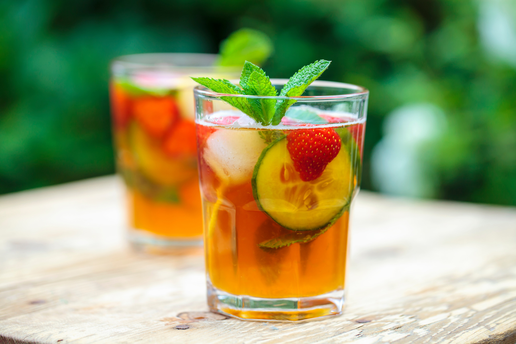 London street food English Garden