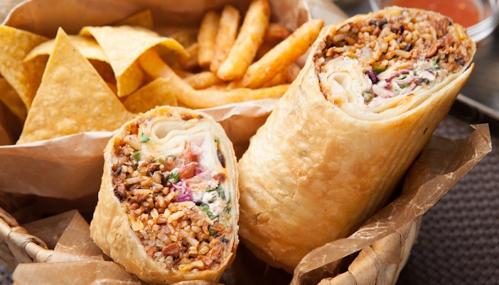 London street food Burritos and Tacos