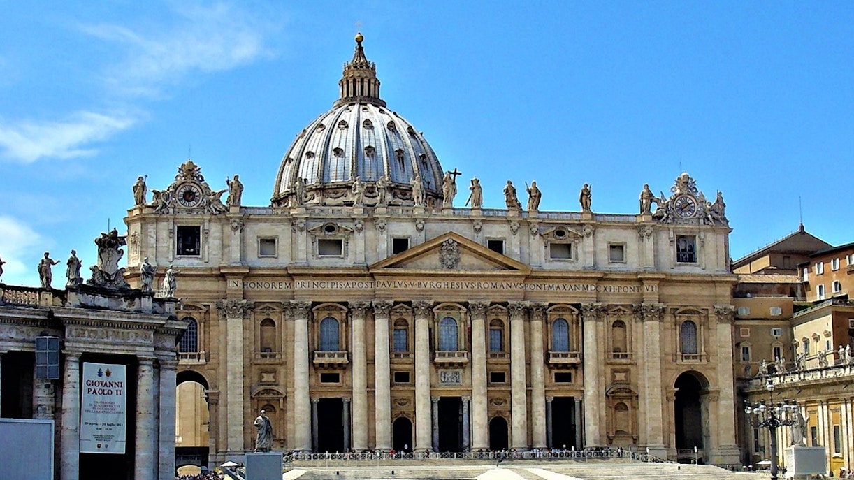 Inside St. Peter's Basilica