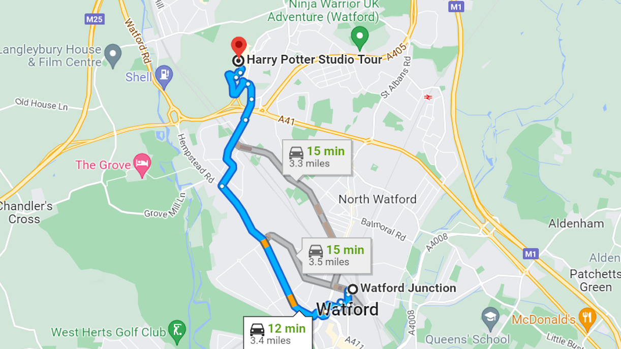 Harry Potter Studios London Anreise