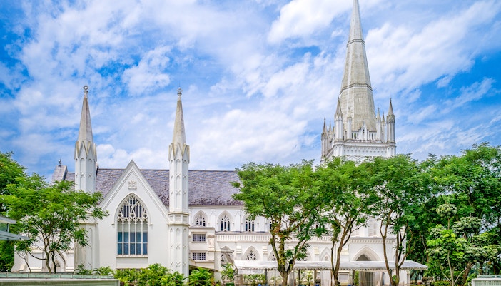 Monuments in Singapore - Saint Andrew's Cathedral