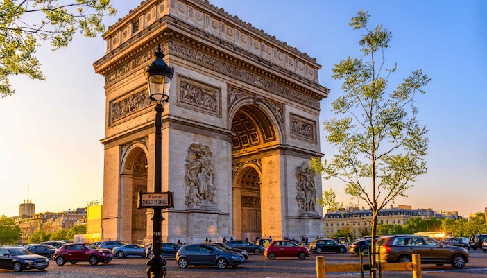 Paris in February- Arc de Triomphe