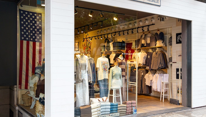 Shopping streets in paris