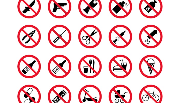 Louvre Museum rules and regulations