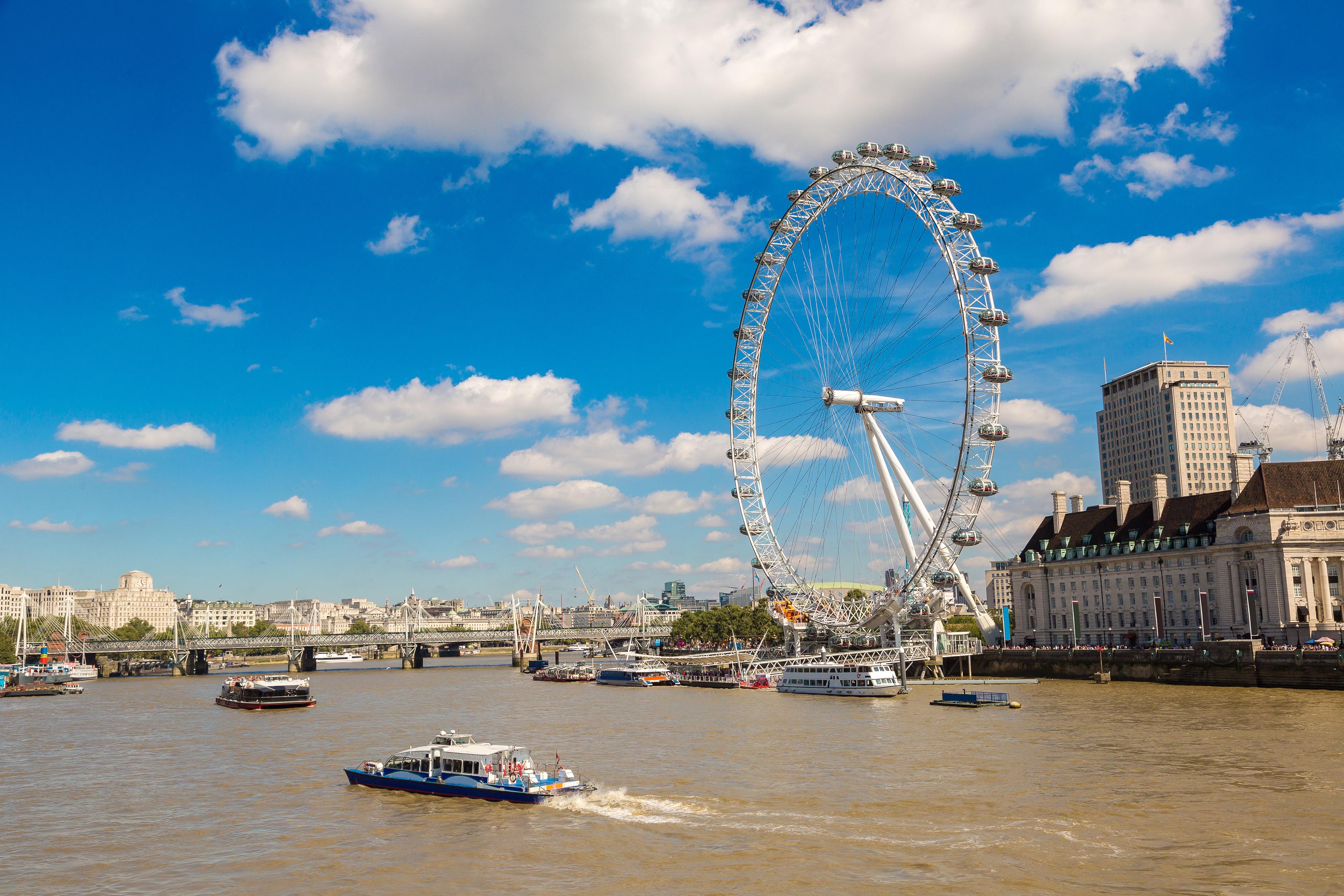 Monuments in London - London Eye