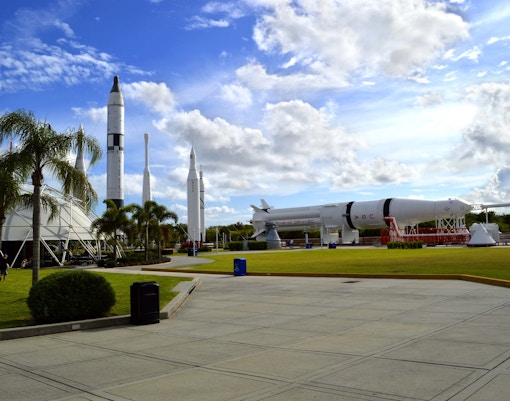 Kennedy Space Center Attractions - Moon Tree Garden