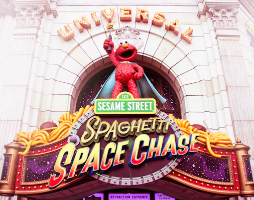 Spaghetti Space Module Universal Studios Singapore Rides, Shows & Events