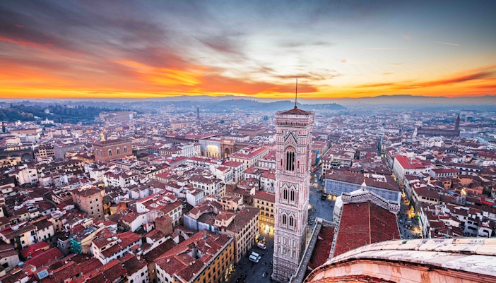 Monuments in Florence - Giotto's Bell Tower