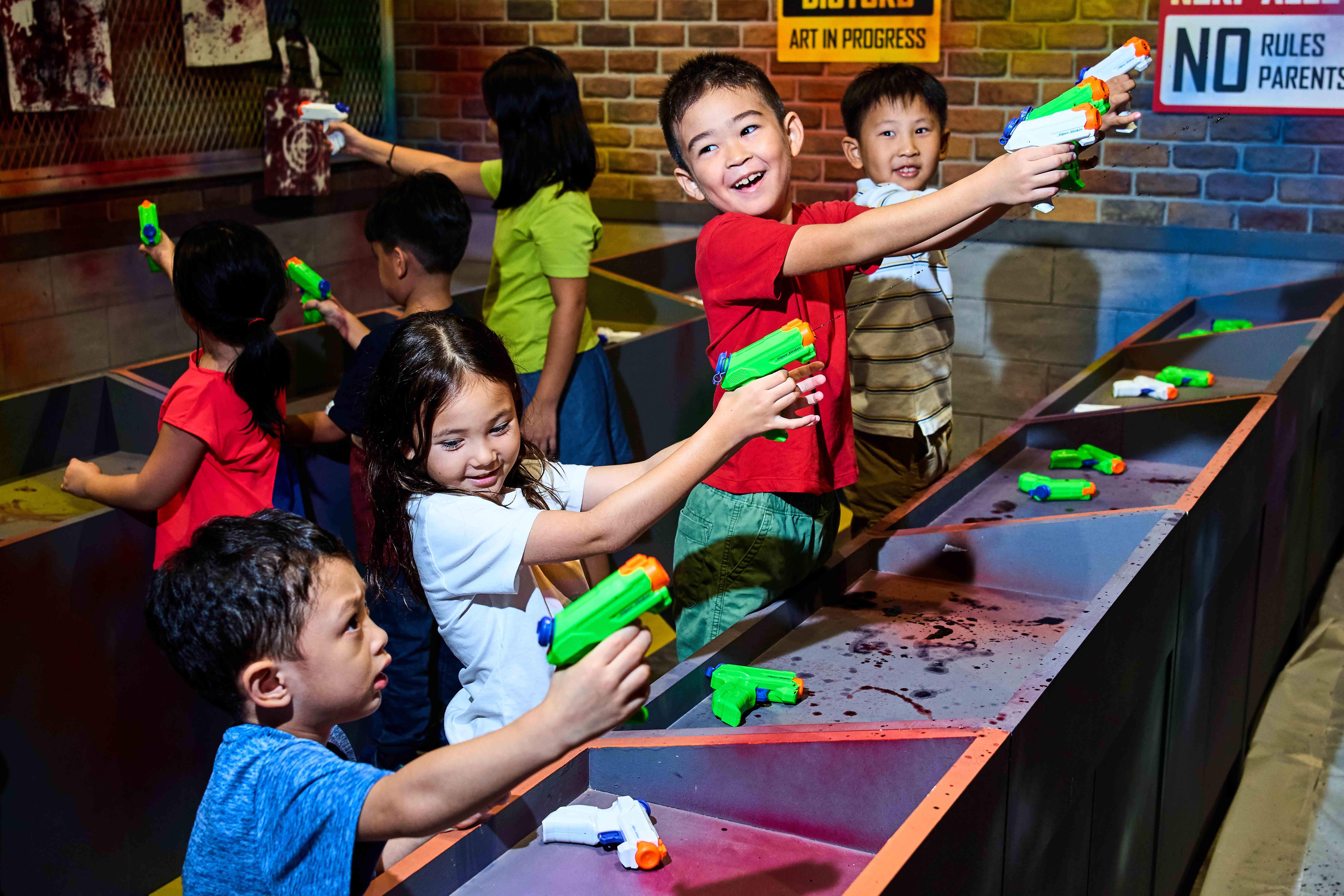 Best places to visit in Singapore - NERF Action Xperience