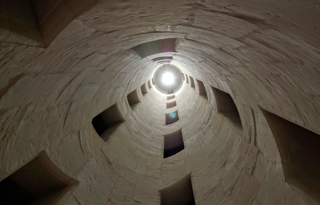 Biglietti per il Castello di Chateau - le scale