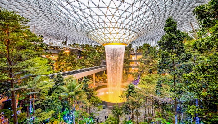 HSBC Rain Vortex, Jewel Changi Airport, Singapore