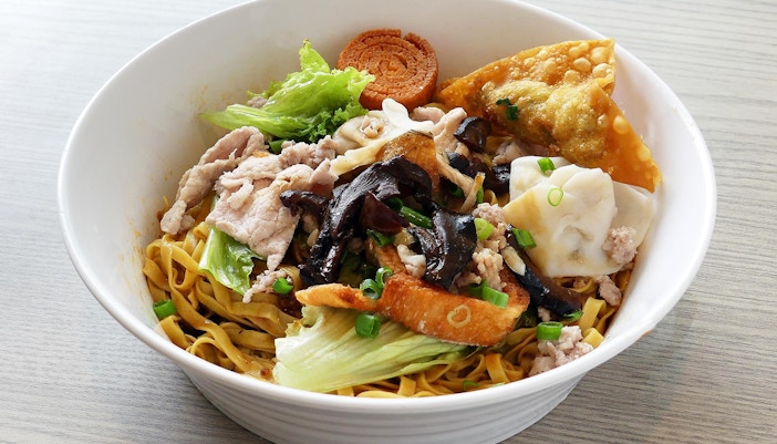singapore street food - Bak Chor Mee