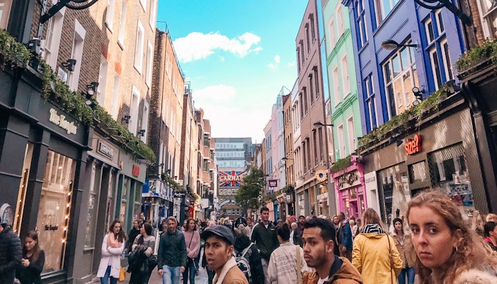 lojas em londres - Carnaby Street