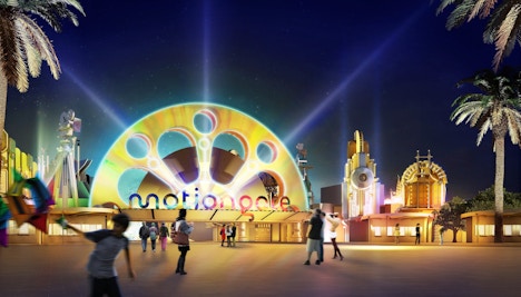 Rides at Motiongate Dubai