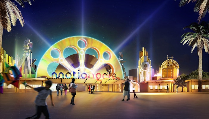 Rides at Motiongate Dubai