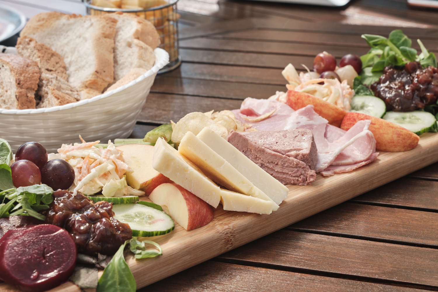 London street food A Ploughman’s Lunch