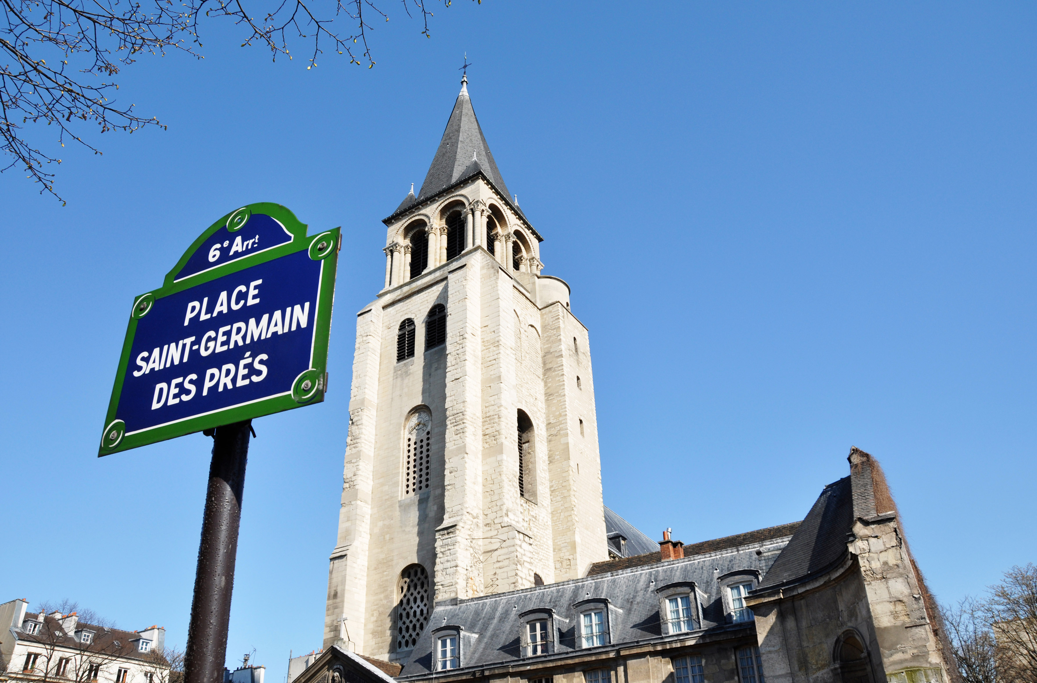 Visit Saint Germain des Prés in Paris