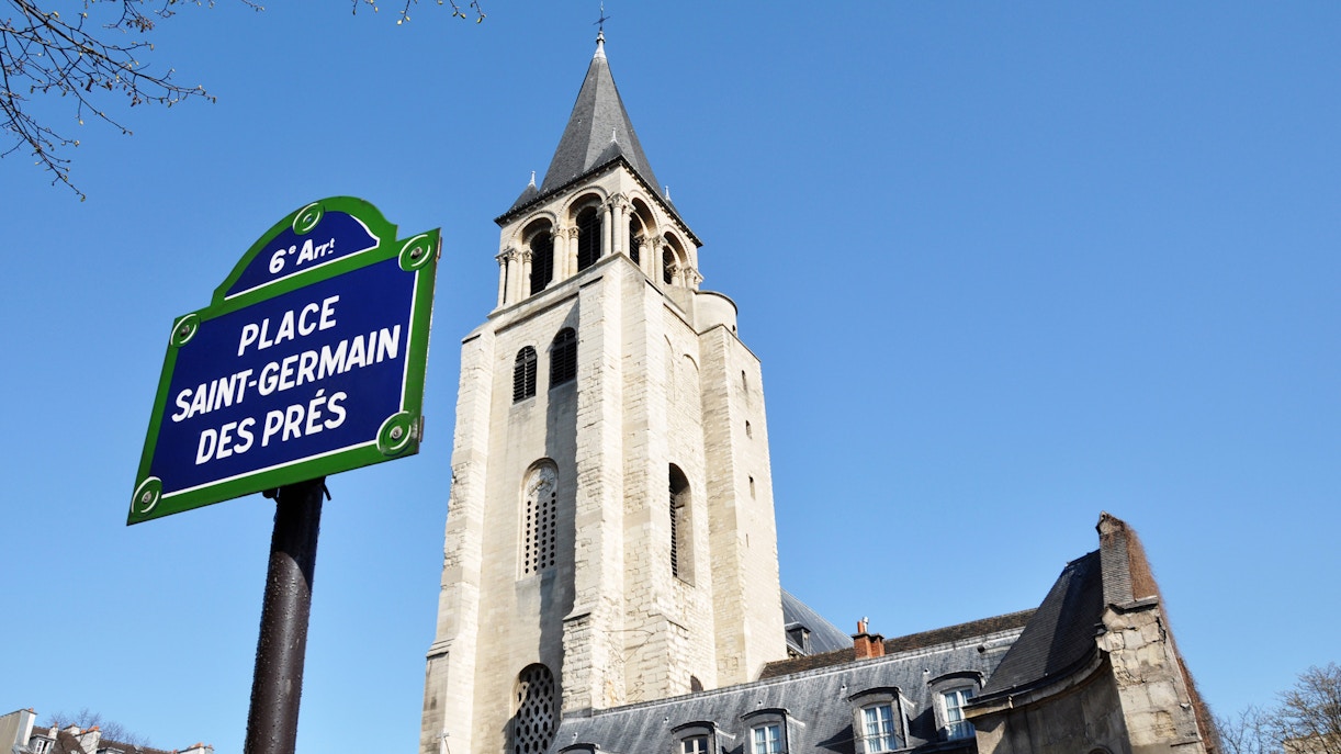Visit Saint Germain des Prés in Paris