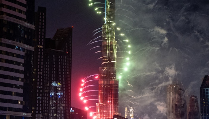Burj Khalifa Fireworks