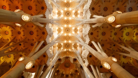The Central Nave and Vaults - Architects: Jordi Bonet, Jordi Faulí