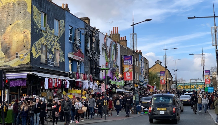 Shopping in London - Camden Market
