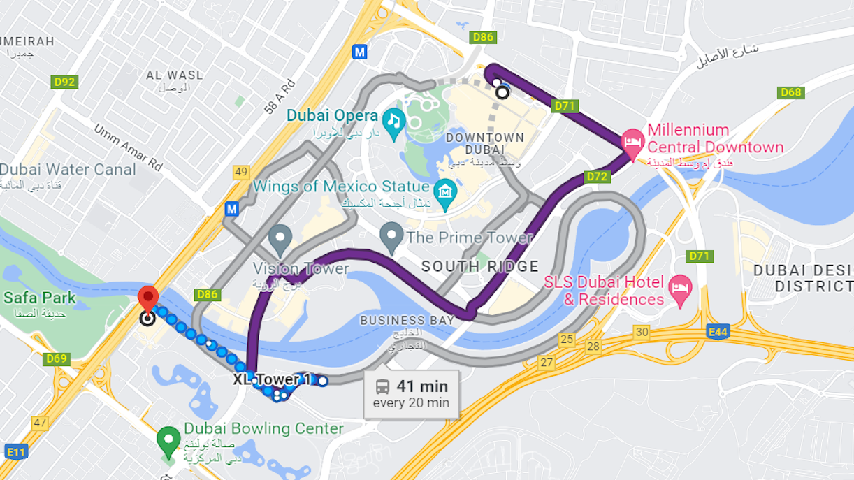 la perle location directions