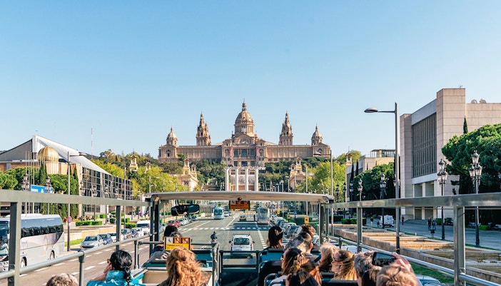 Getting to Barcelona Cathedral by Hop-on Hop-Off bus