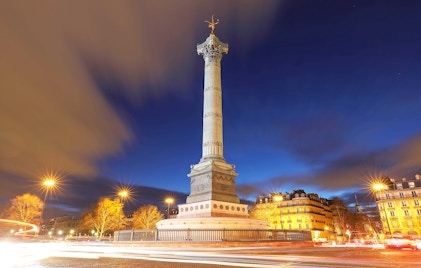 Monuments in Paris - Colonne de Juillet