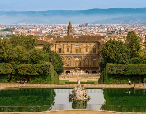 Palazzo pitti area view