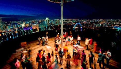 Singapore in December - Singapore Marina Bay Sands SkyPark