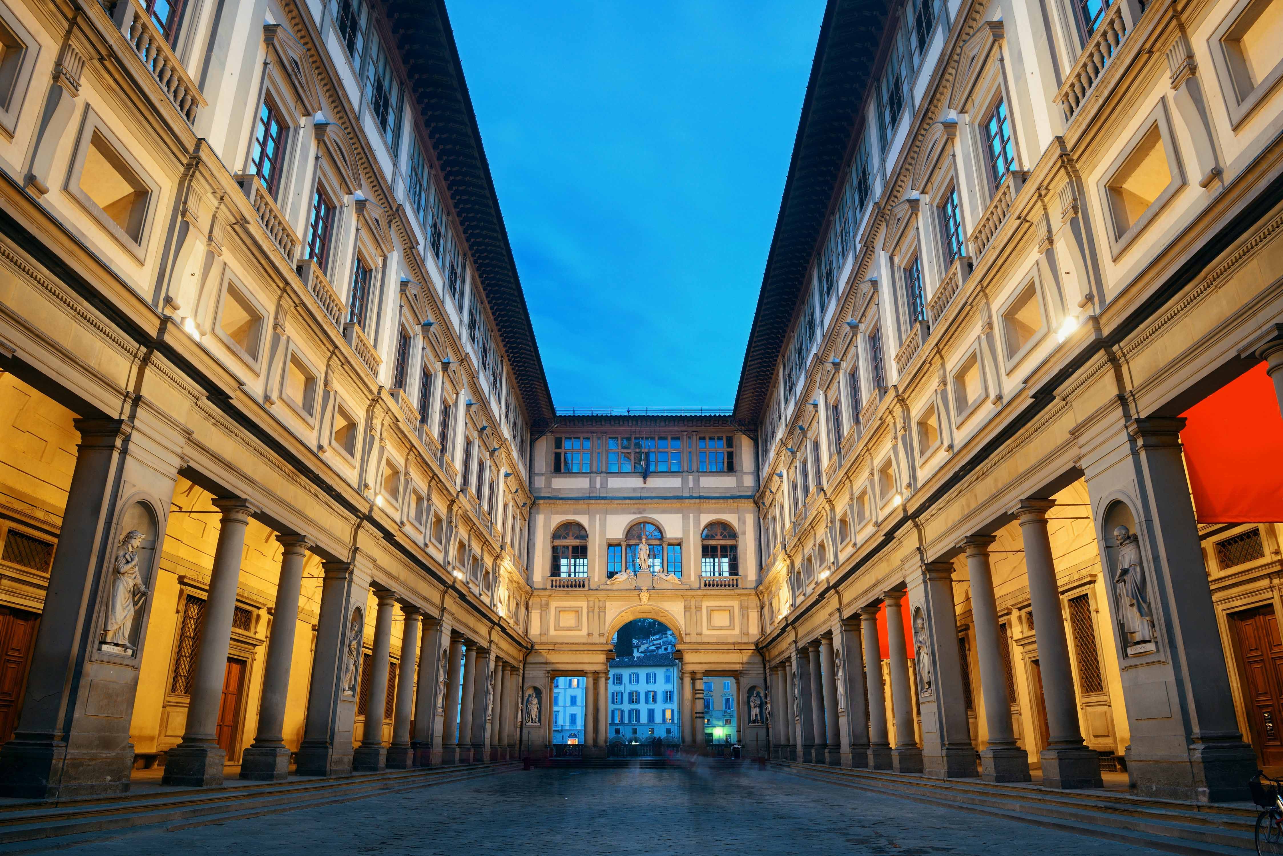 Florence in March- Uffizi Gallery