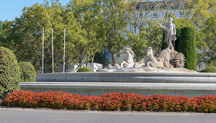Monuments in Madrid - Neptune Fountain