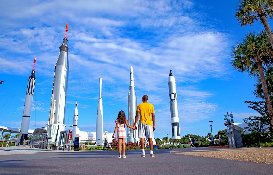 Kennedy Space Center Attractions - Rocket Garden